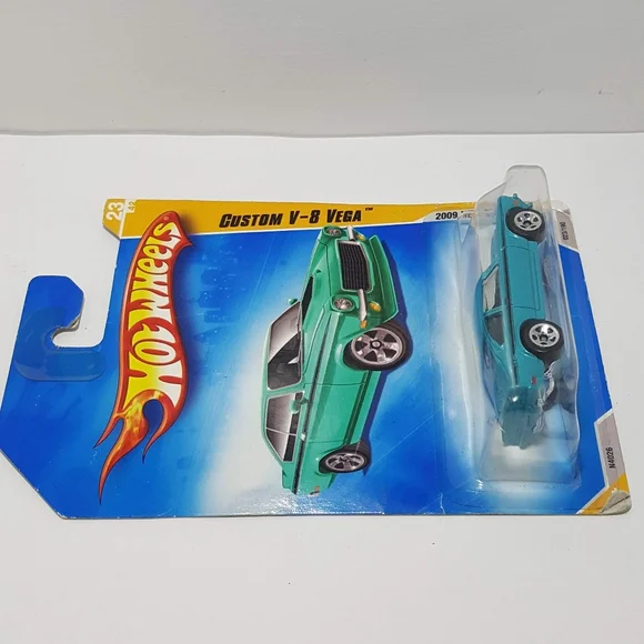 2008 Hot Wheels Custom V-8 Vega 1:64 Scale Diecast Collectable Car - Picture 4 of 6